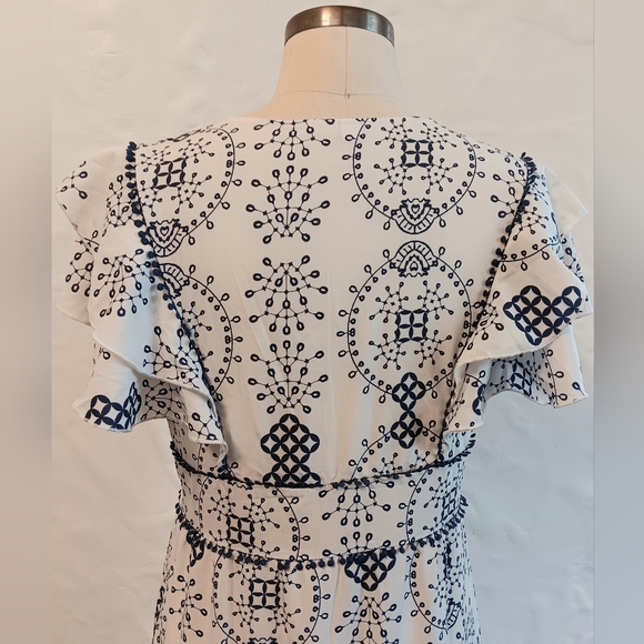 Beautiful silky boho dress. Small/Medium. - Picture 4 of 9